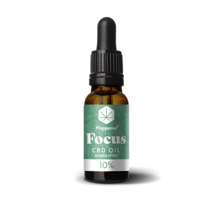 Økologisk CBD Olie Focus Jungle Spirit 10% CBD 10ml