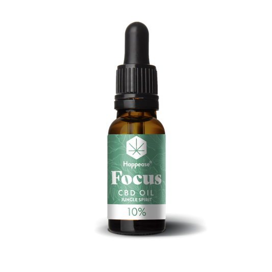 Økologisk CBD Olie Focus Jungle Spirit 10% CBD 10ml