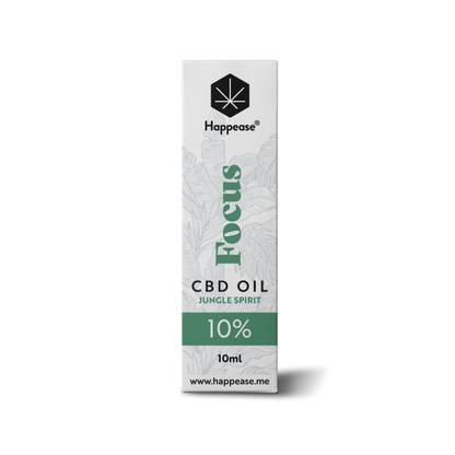 Økologisk CBD Olie Focus Jungle Spirit 10% CBD 10ml