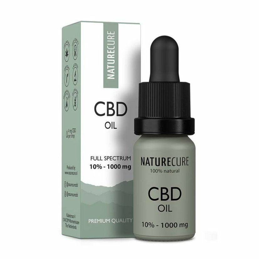 CBD Olie Fuldspektret 10% premium, Fuldspektret. 10 ml