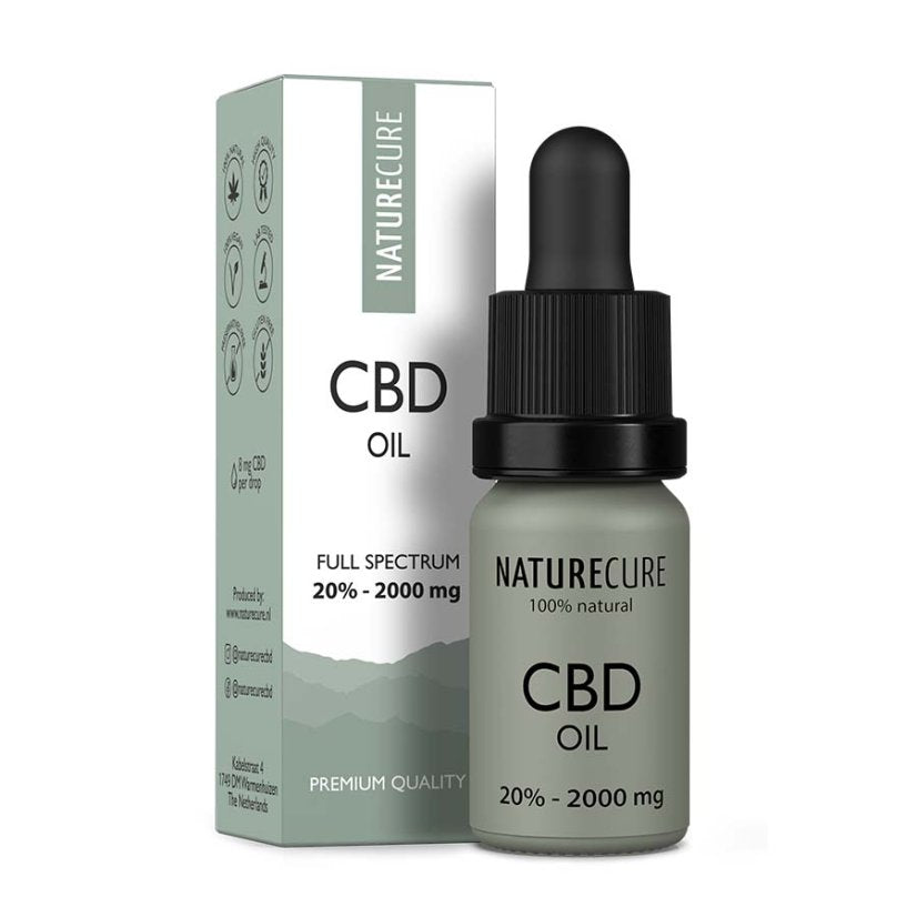 CBD Olie Fuldspektret 20% premium, 10 ml
